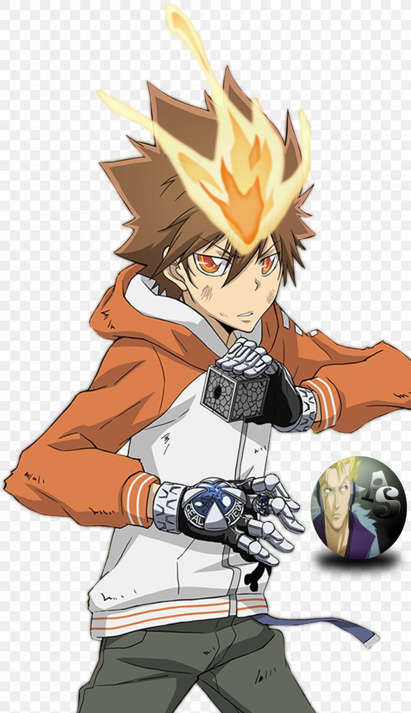 Tsunayoshi Sawada Hayato Gokudera Takeshi Yamamoto Reborn! Vongola Family, PNG, 1000x1736px, Watercolor, Cartoon, Flower, Frame, Heart Download Free