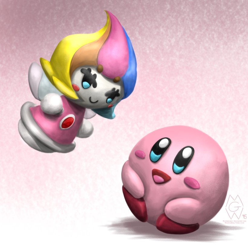 Kirby And The Rainbow Curse Kirby 64: The Crystal Shards Desktop Wallpaper, PNG, 1024x1024px, Kirby And The Rainbow Curse, Cartoon, Character, Com, Deviantart Download Free