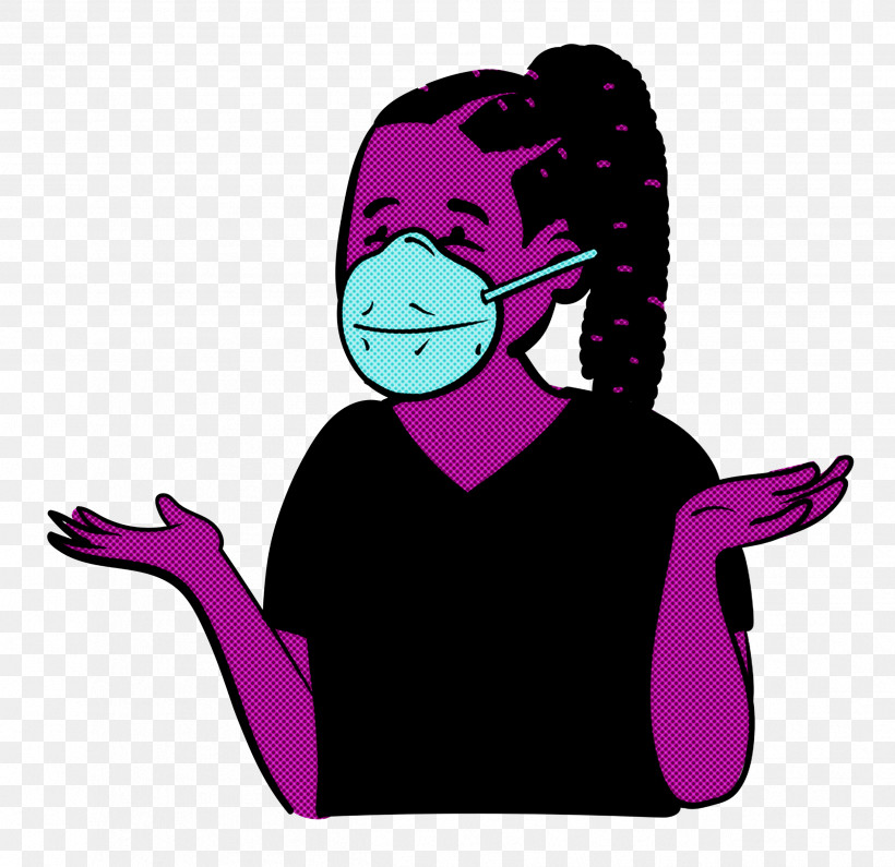 Woman Medical Mask Coronavirus, PNG, 2499x2424px, Woman, Cartoon, Character, Coronavirus, Medical Mask Download Free