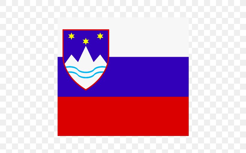 Flag Of Slovenia Flag Of Slovenia Red Blue, PNG, 512x512px, Slovenia, Area, Blue, Brand, Fahne Download Free
