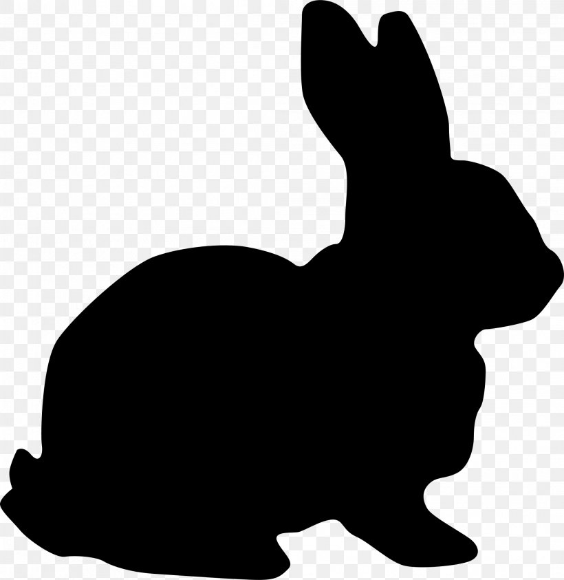Hare Easter Bunny Rabbit Clip Art, PNG, 2096x2156px, Hare, Art, Artwork, Black, Black And White Download Free