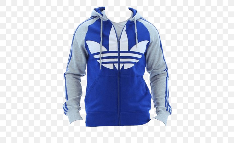 Hoodie T-shirt Adidas Sweater, PNG, 500x500px, Hoodie, Adidas, Adidas Originals, Adidas Superstar, Blue Download Free