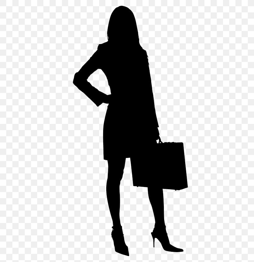 Businessperson Clip Art Woman Vector Graphics Silhouette, PNG, 564x846px, Businessperson, Black, Black And White, Company, Corporation Download Free