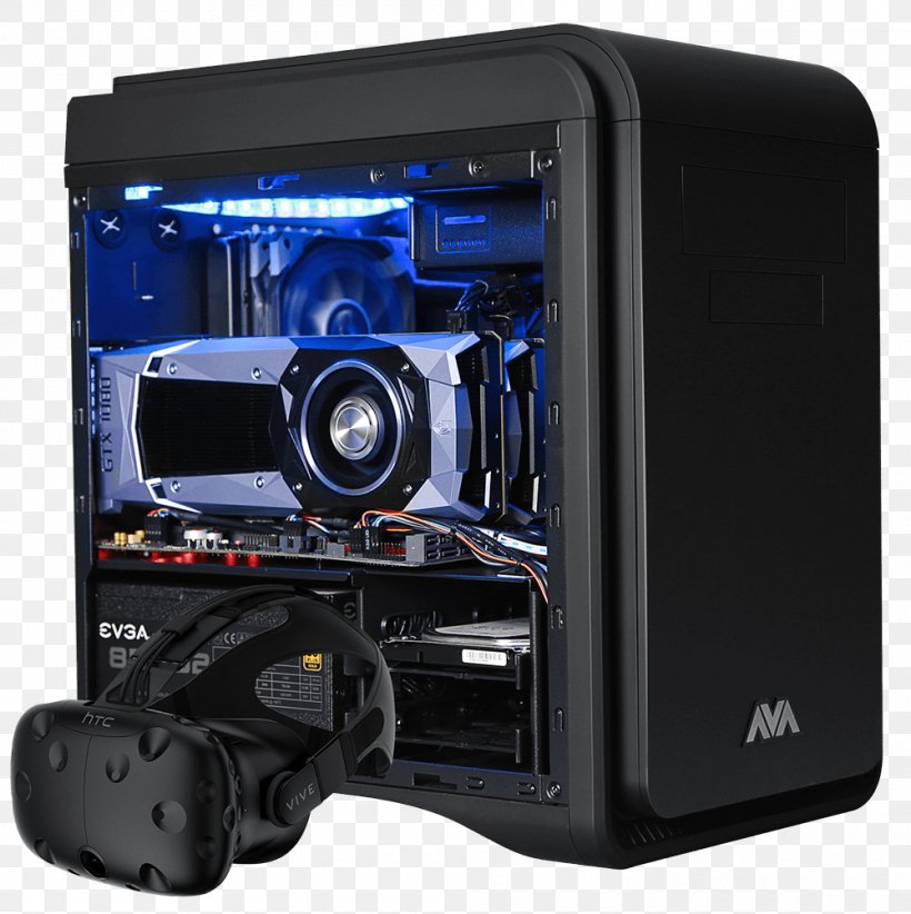 Computer Cases & Housings HTC Vive Virtual Reality Gaming Computer Desktop Computers, PNG, 1000x1003px, Computer Cases Housings, Avadirect, Avatar, Computer Case, Computer Hardware Download Free