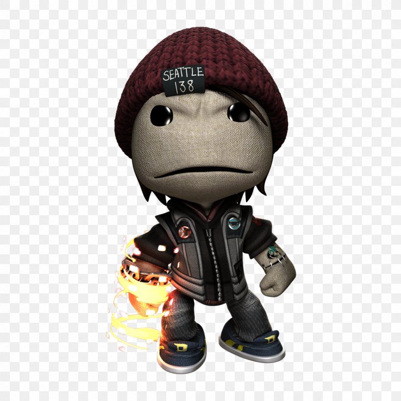 Infamous Second Son PlayStation 4 LittleBigPlanet 2, PNG, 1200x1200px, Infamous Second Son, Delsin Rowe, Figurine, Game, Infamous Download Free
