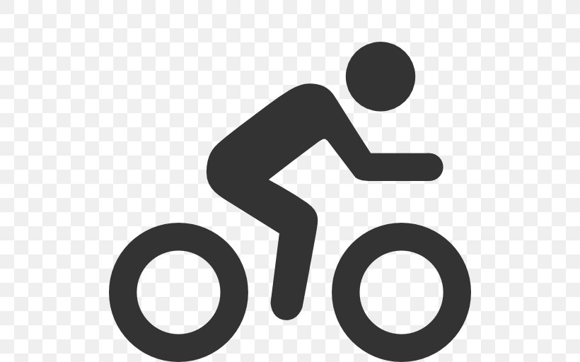 Cycling Bicycle Sport, PNG, 512x512px, Cycling, Area, Bicycle, Bicycle Racing, Black And White Download Free