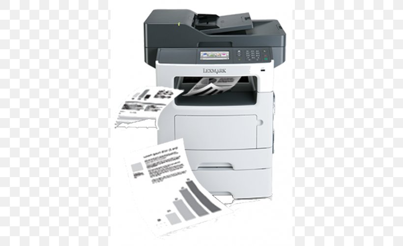 Paper Lexmark Multi-function Printer Toner Cartridge Printing, PNG, 500x500px, Paper, Electronic Device, Inkjet Printing, Laser Printing, Lexmark Download Free