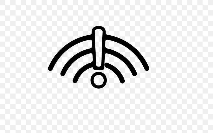 Wi-Fi Symbol, PNG, 512x512px, Wifi, Black And White, Hotspot, Internet, Logo Download Free