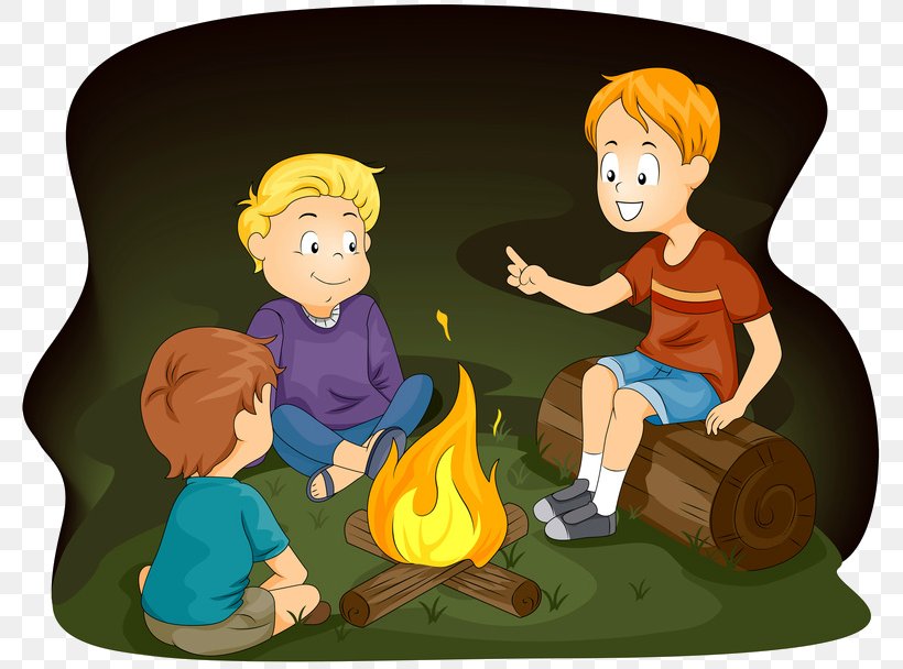 Campfire Stock Photography Camping Clip Art, PNG, 790x608px, Campfire, Art, Bonfire, Boy, Camping Download Free