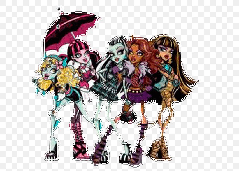Monster High Doll Party Toy, PNG, 600x587px, Monster High, Animaatio, Art, Blingee, Child Download Free