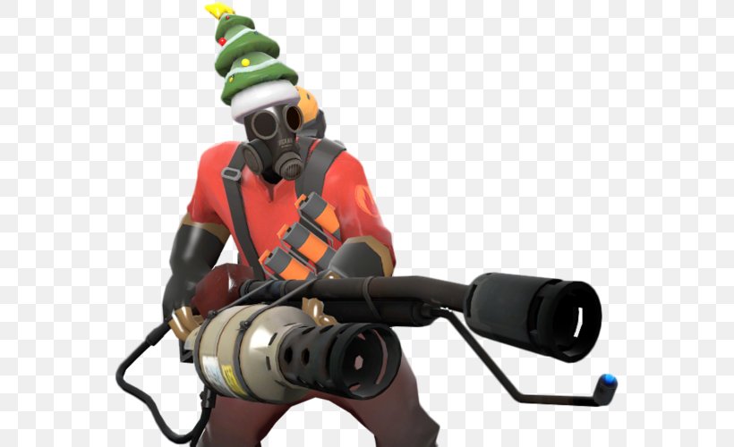 Team Fortress 2 Christmas Tree Holiday, PNG, 564x500px, Team Fortress 2, Christmas, Christmas Tree, Cosmetics, Figurine Download Free