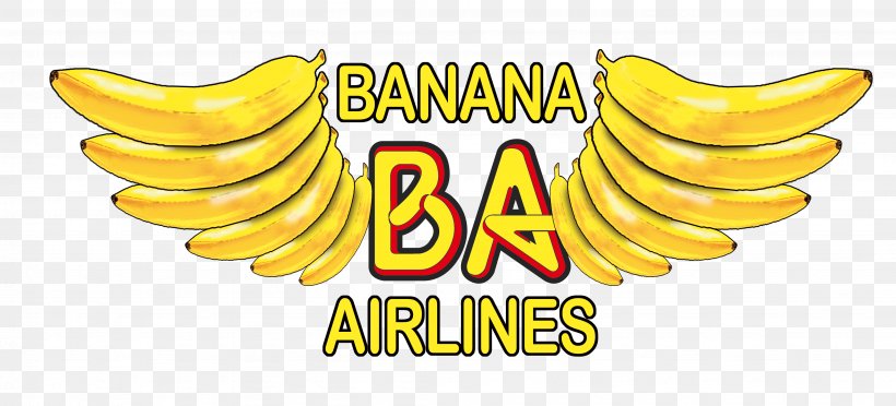 Banana Logo Junk Food Brand Font, PNG, 3898x1772px, Banana, Banana Family, Brand, Food, Fruit Download Free