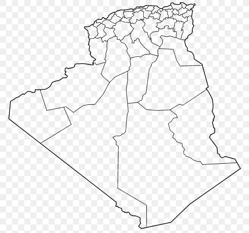 Boumerdès Province Annaba Ghardaïa Province Map Wikipedia, PNG, 783x768px, Annaba, Algeria, Area, Artwork, Black Download Free