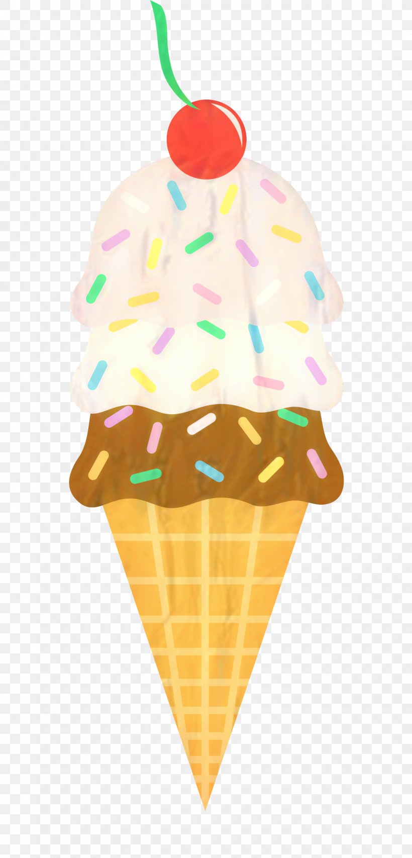 Ice Cream Cones Sundae Clip Art, PNG, 1440x2999px, Ice Cream Cones, Cone, Cream, Cuisine, Dairy Download Free