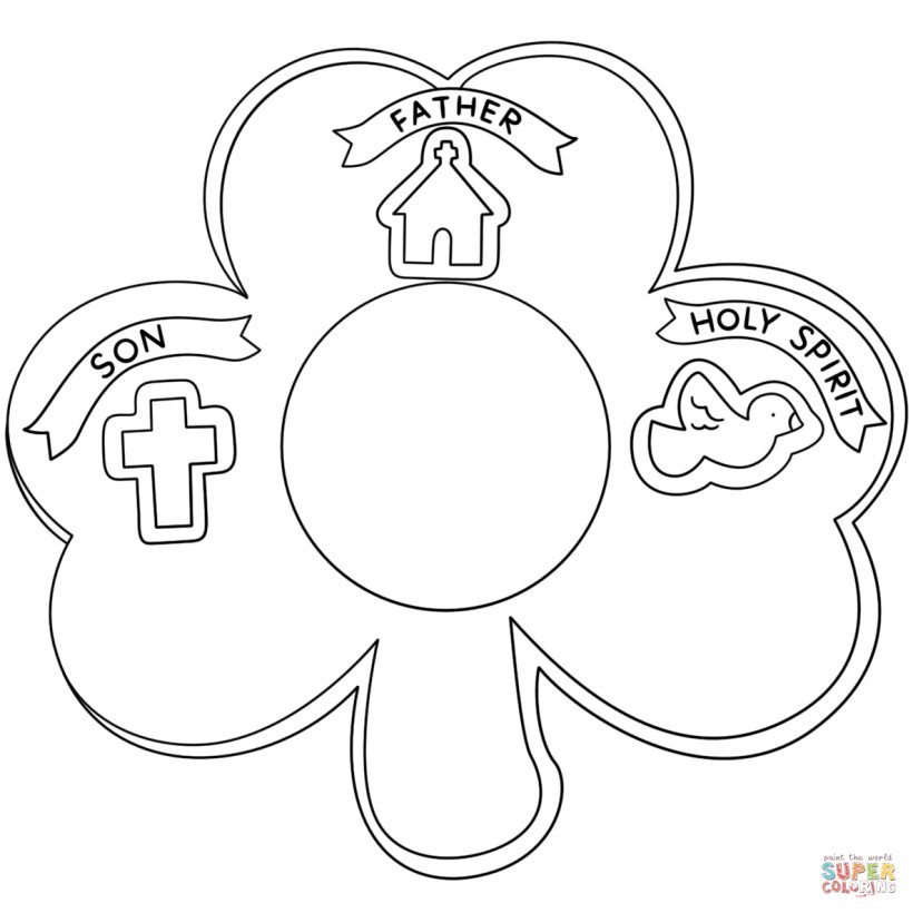 Bible Trinity Coloring Book Shamrock Christianity, PNG, 1186x1186px, Bible, Angel, Area, Armor Of God, Black And White Download Free
