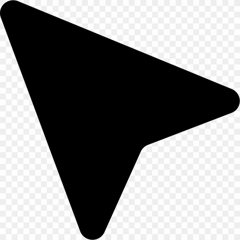 Computer Mouse Pointer Cursor, PNG, 981x982px, Computer Mouse, Black, Black And White, Cursor, Monochrome Download Free