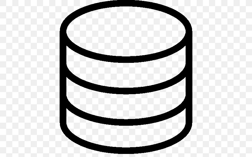 Database Download Clip Art, PNG, 512x512px, Database, Auto Part, Black, Black And White, Computer Network Download Free