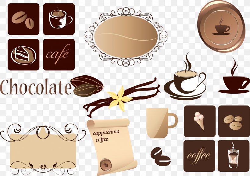 Drawing Photography Clip Art, PNG, 3415x2406px, Drawing, Art, Brand, Chocolate, Coffee Download Free