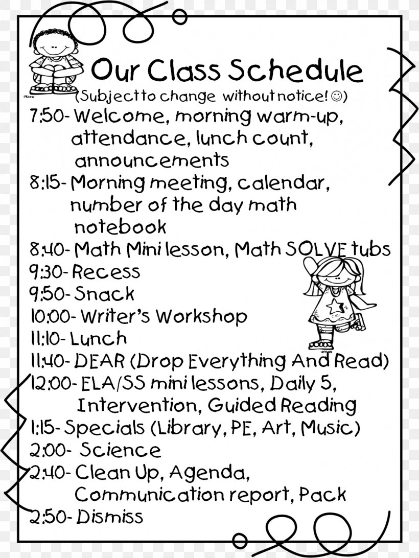 First Grade School Teacher Class Kindergarten, PNG, 1127x1502px, First Grade, Area, Bag, Black And White, Class Download Free