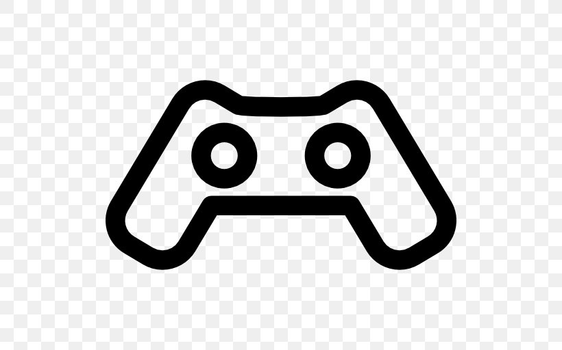 Black And White Gamer User Interface, PNG, 512x512px, Game Controllers, Black And White, Console Game, Gamer, Gamestation Download Free