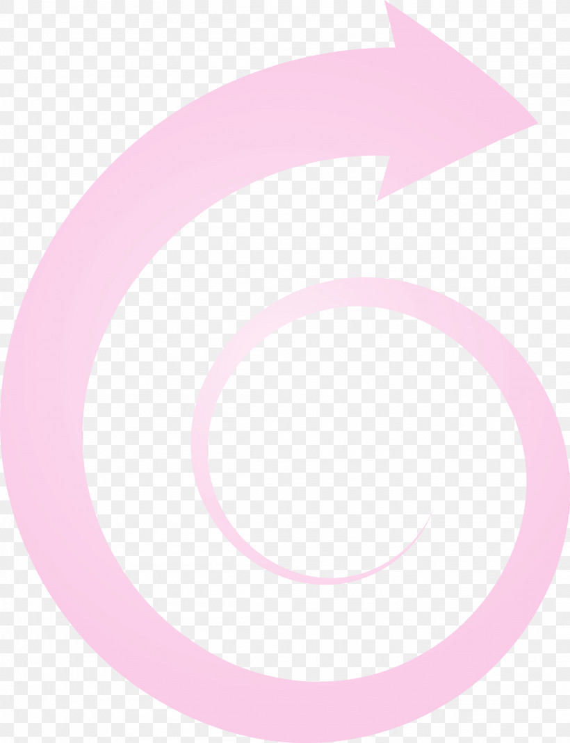 Pink M Font Meter, PNG, 2301x3000px, Spiral Arrow, Meter, Paint, Pink M, Watercolor Download Free
