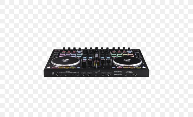 Reloop Terminal Mix 8 Audio Mixers DJ Controller Disc Jockey, PNG, 500x500px, Reloop Terminal Mix 8, Ableton Live, Audio, Audio Crossover, Audio Equipment Download Free