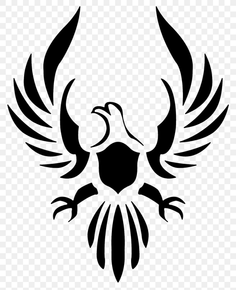 Stencil Phoenix Photography Art, PNG, 792x1008px, Stencil, Art, Beak, Bird, Bird Of Prey Download Free