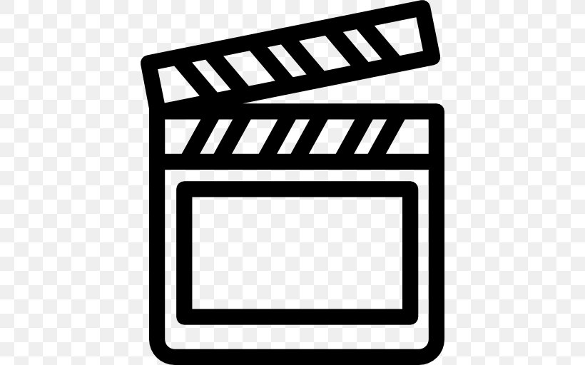 Black And White Rectangle Black, PNG, 512x512px, Clapperboard, Area, Black, Black And White, Brand Download Free