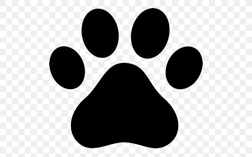 Dog Paw Cat Pet Clip Art, PNG, 512x512px, Dog, Animal, Animal Rescue Group, Black, Black And White Download Free