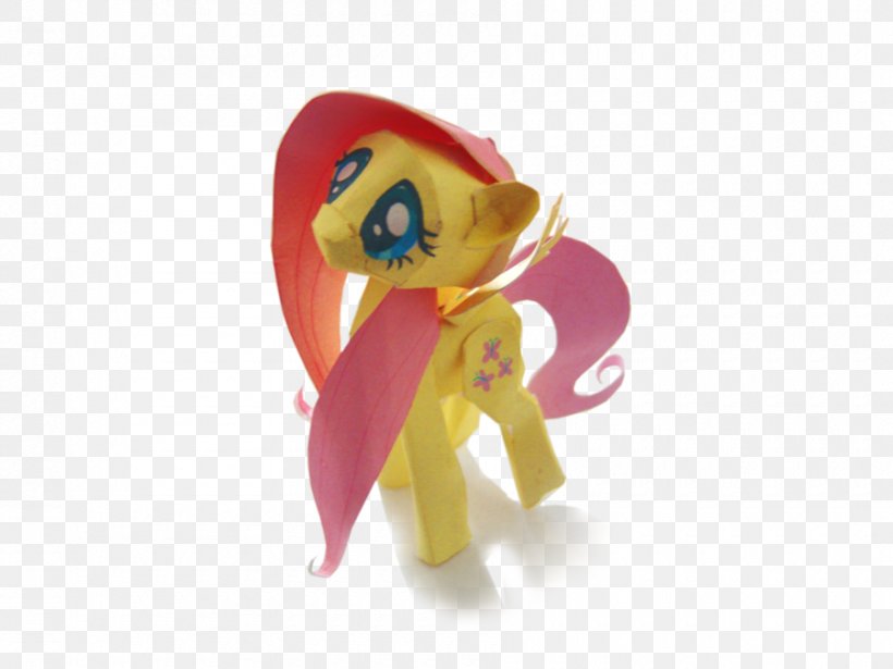 Fluttershy Paper Model Pony Paper Toys, PNG, 900x675px, Fluttershy, Doll, Figurine, My Little Pony Friendship Is Magic, Origami Download Free
