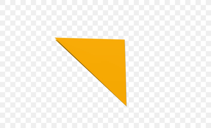 Line Triangle Font, PNG, 500x500px, Triangle, Orange, Yellow Download Free