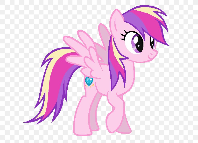 Rainbow Dash Pony Princess Cadance Twilight Sparkle Pinkie Pie, PNG, 649x593px, Watercolor, Cartoon, Flower, Frame, Heart Download Free