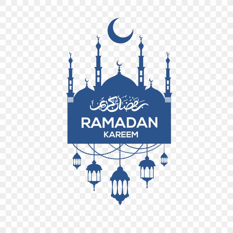 Ramadan Eid Al-Fitr Eid Mubarak Illustration, PNG, 2000x2000px, Ramadan, Blue, Brand, Eid Alfitr, Eid Mubarak Download Free