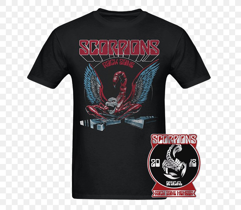 T-shirt Scorpions In Trance, PNG, 719x717px, Tshirt, Active Shirt, Brand, Clothing, Discounts And Allowances Download Free