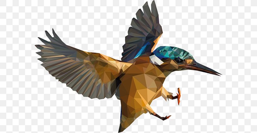 Bird Low Poly Geometric Shape, PNG, 600x425px, Bird, Art, Beak, Duck, Ducks Geese And Swans Download Free