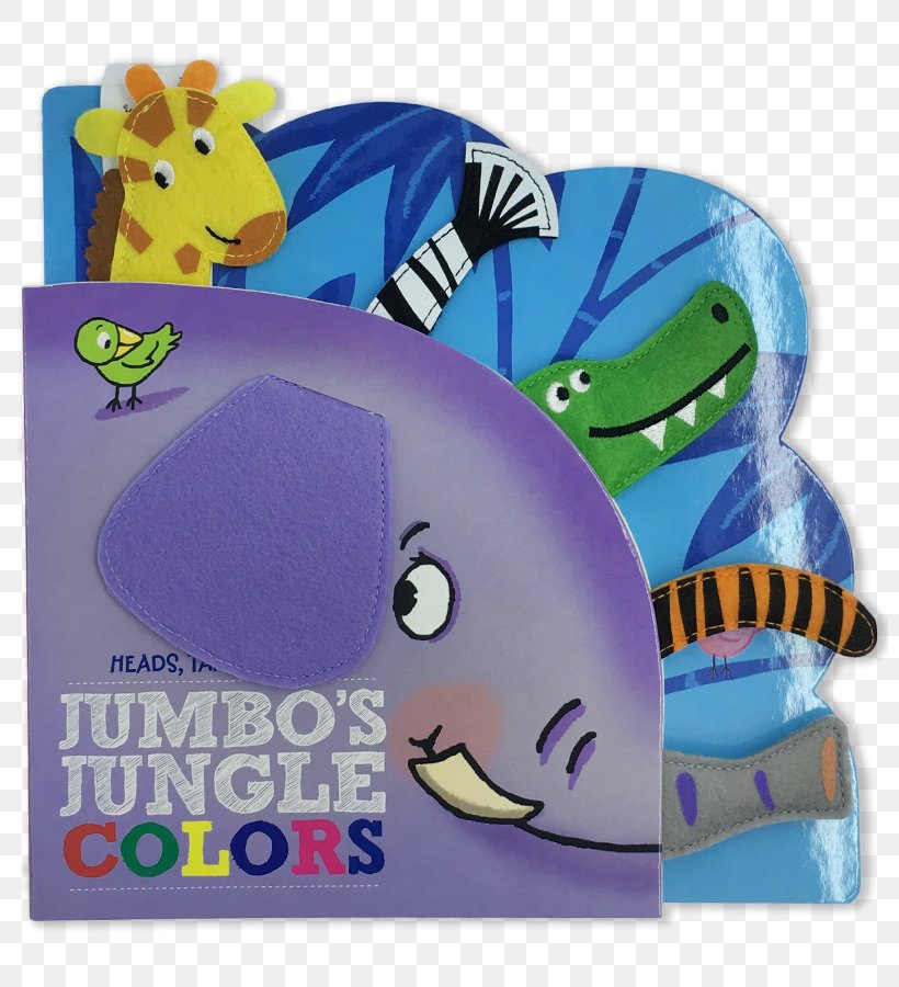 Jumbo's Jungle: Colors Heads, Tails & Noses: Jumbo's Jungle Colours Purple Toy Font, PNG, 800x900px, Purple, Book, Cartoon, Color, Material Download Free