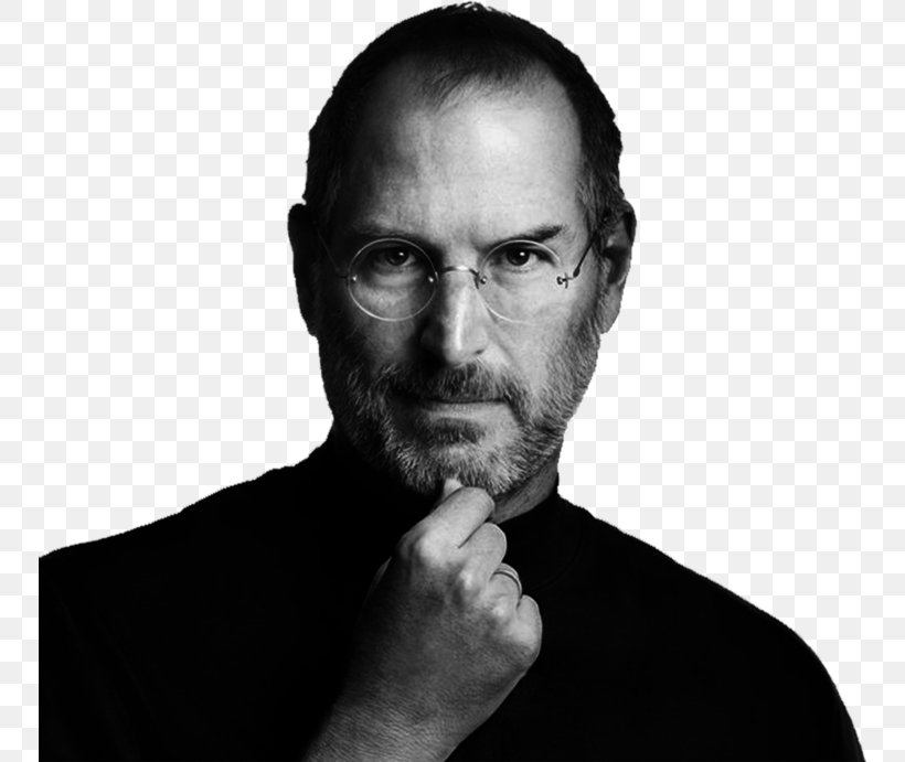 ICon: Steve Jobs Apple Clip Art, PNG, 750x691px, Steve Jobs, Apple, Apple Tv, Beard, Black And White Download Free