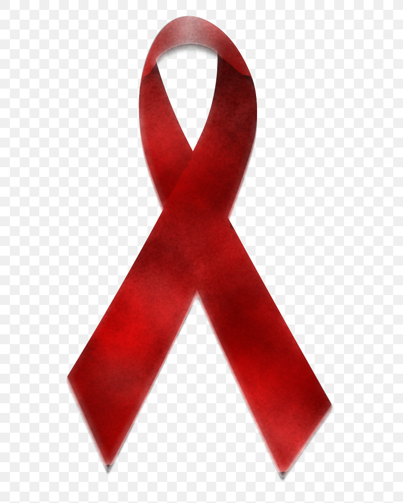 Red Ribbon Symbol, PNG, 586x1023px, Red, Ribbon, Symbol Download Free