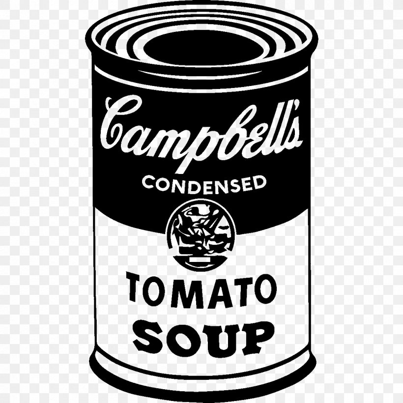 Campbell's Soup Cans Pop Art PNG, 1200x1200px