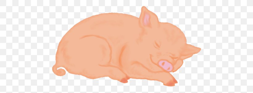 Domestic Pig Clip Art, PNG, 500x304px, Pig, Carnivoran, Cartoon, Cat, Cat Like Mammal Download Free