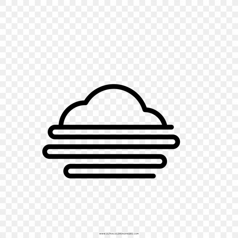 Drawing Fog Cloud Coloring Book Mist, PNG, 1000x1000px, Drawing, Area, Black, Black And White, Black M Download Free