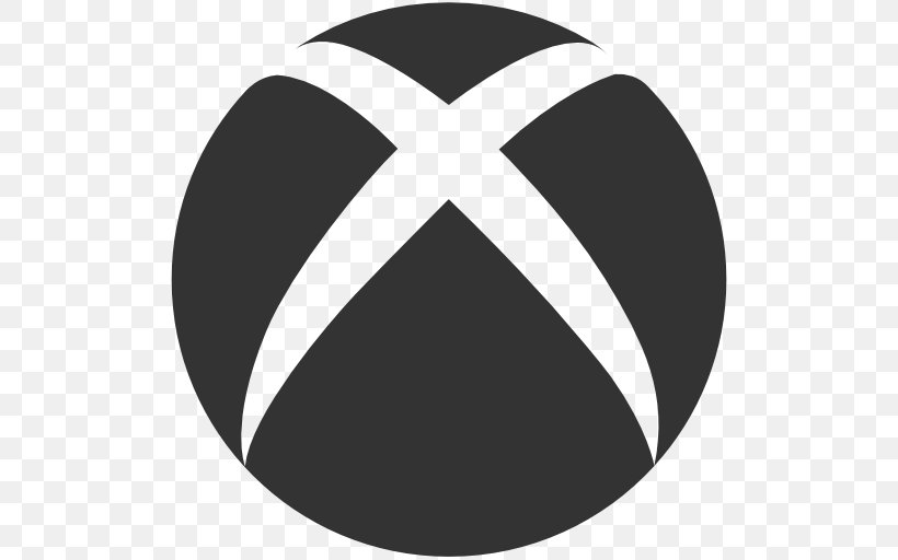 Logo Black And White Brand Circle, PNG, 512x512px, Xbox 360, Black, Black And White, Brand, Logo Download Free