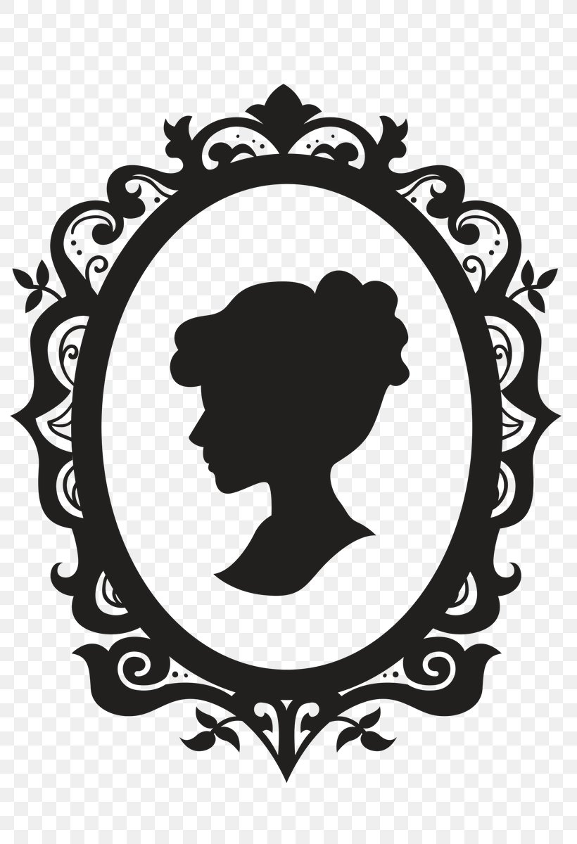 Silhouette Cameo Royalty-free Stock Photography, PNG, 800x1200px, Silhouette, Black And White, Cameo, Cameo Appearance, Drawing Download Free