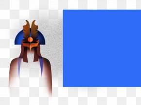 Design - Cobalt Blue Shoulder Desktop Wallpaper PNG