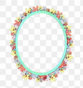 Mirror Oval - Yellow Circle Oval Mirror PNG