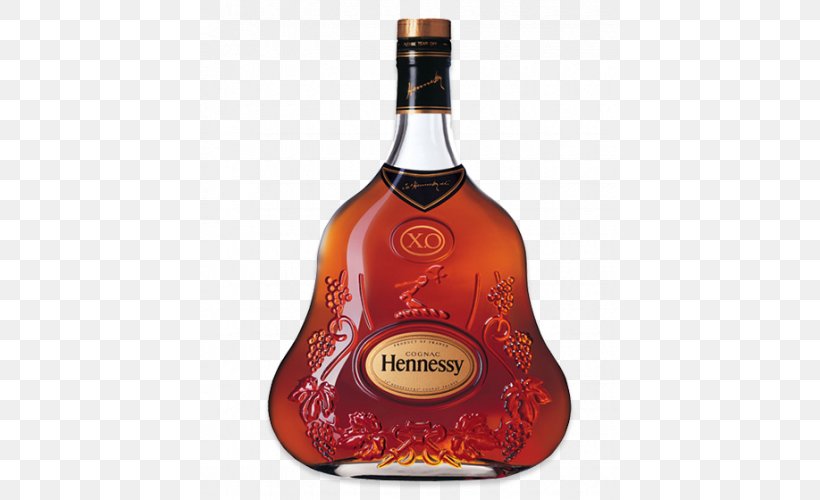 Brandy Hennessy XO Cognac Liquor Hennessy XO Cognac, PNG, 500x500px, Brandy, Alcoholic Beverage, Bottle, Cognac, Distilled Beverage Download Free