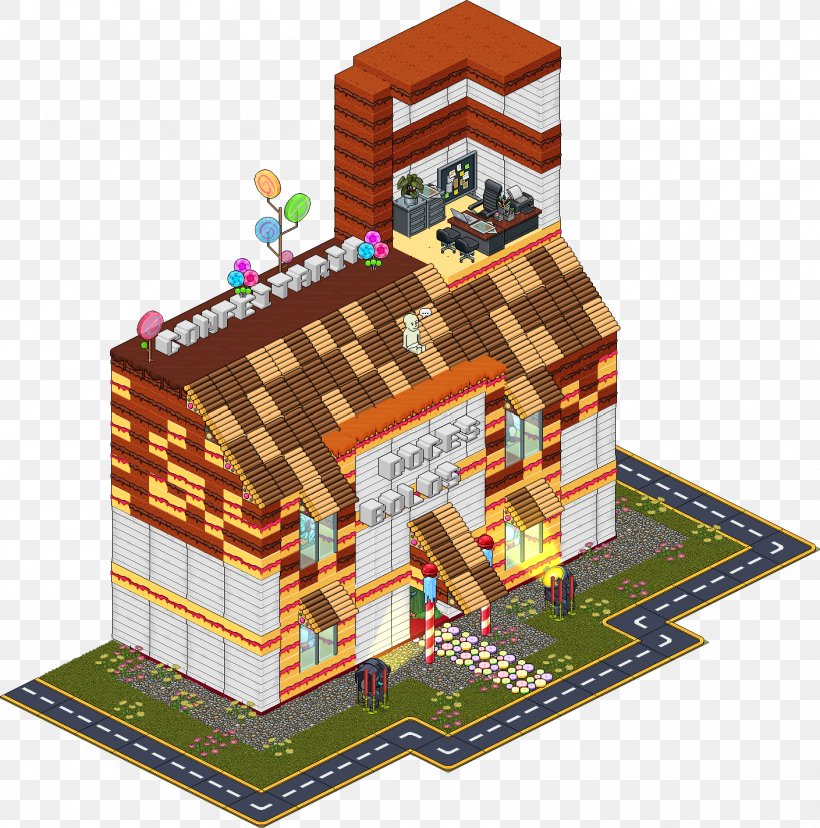 Habbo Facade 0 Confectionery Passion, PNG, 1409x1424px, 2017, Habbo, Adventure, Adventure Film, Building Download Free