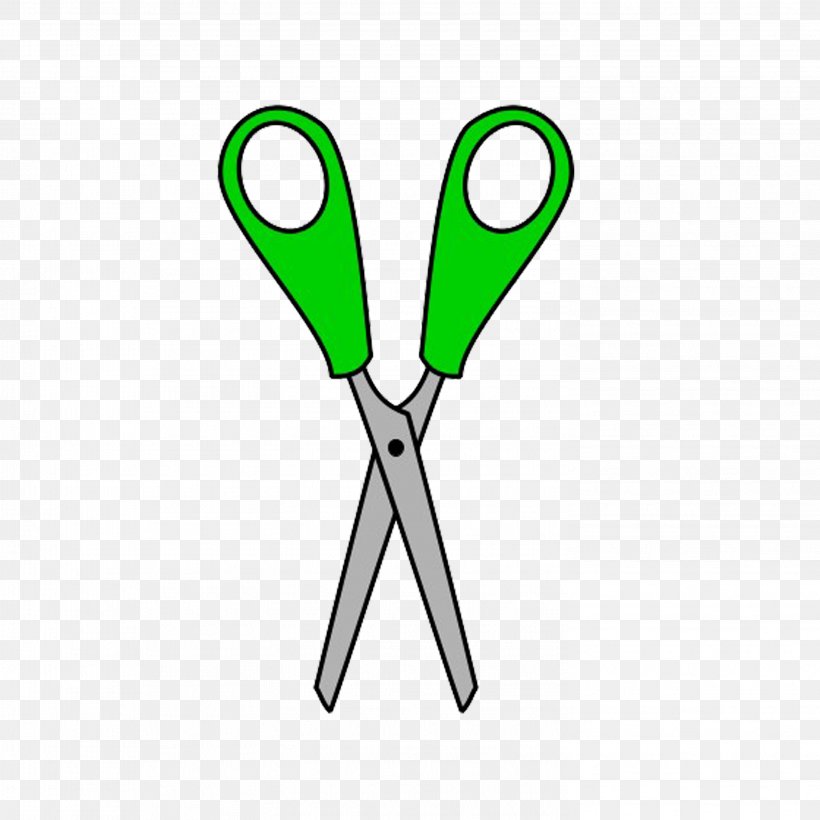 Scissors Paper Word Verb, PNG, 2953x2953px, Scissors, Baikecom, Cartoon, Grass, Green Download Free