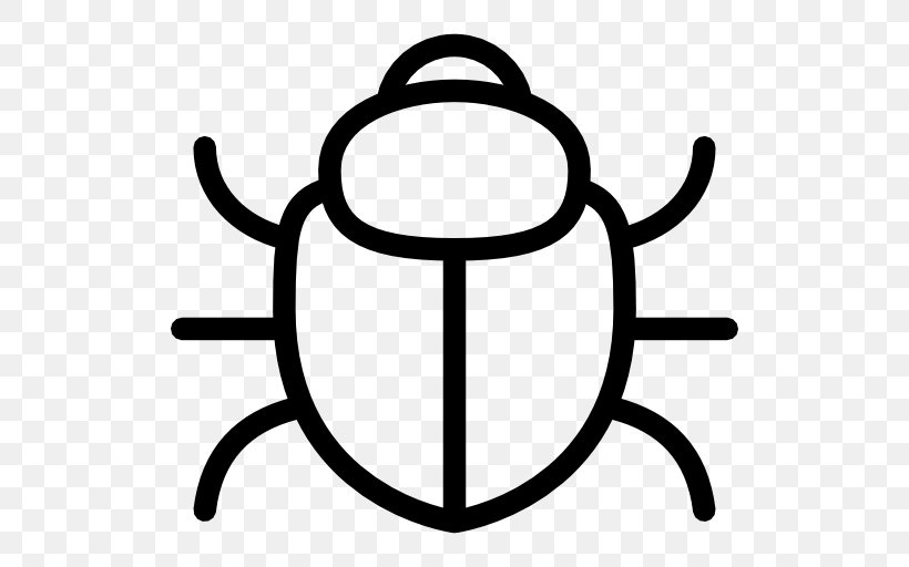 Software Bug Clip Art, PNG, 512x512px, Software Bug, Black And White, Computer Software, Computer Virus, Debugging Download Free