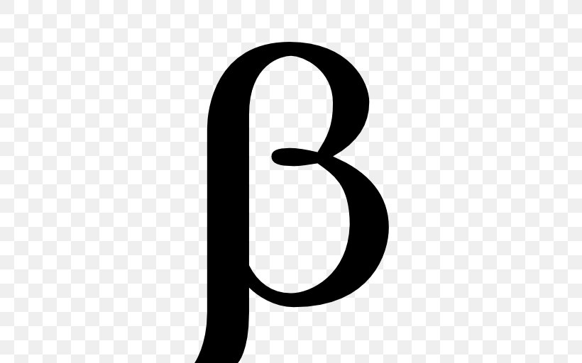 Beta Symbol Greek Alphabet PNG 512x512px Beta Alpha Black And 